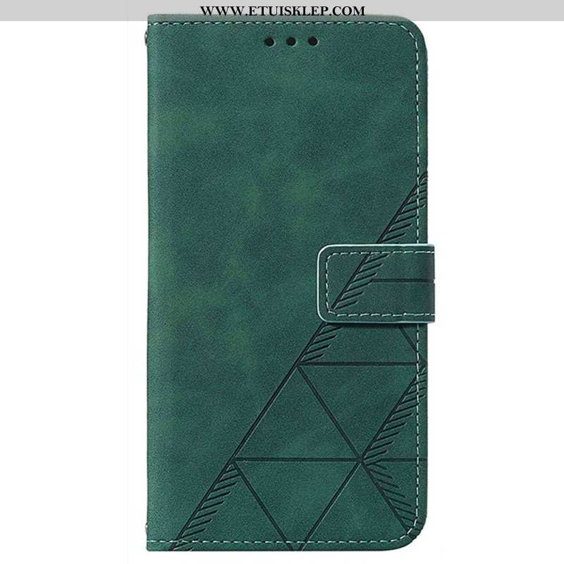 Etui Folio do Google Pixel 7 Pro Efekt Skóry
